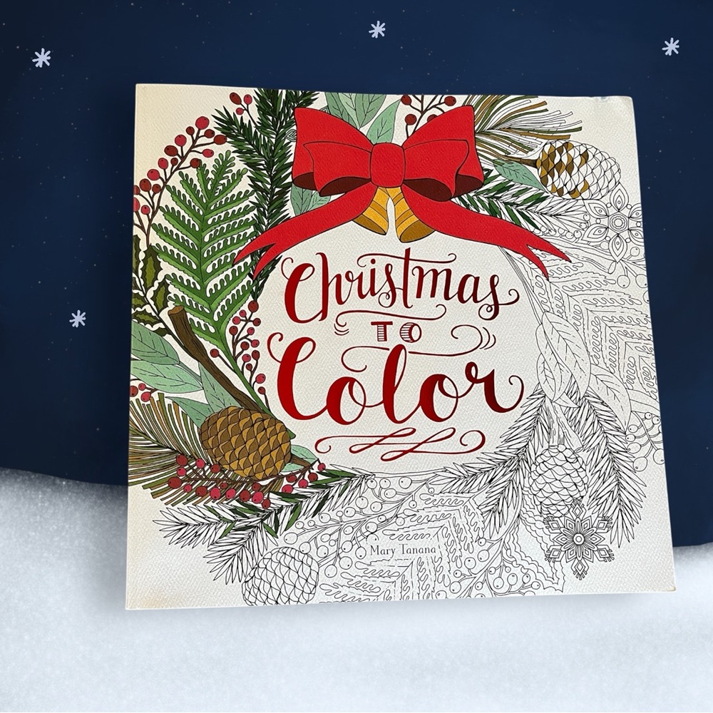 Christmas to Color – Adult Coloring Book 🎄🖍️